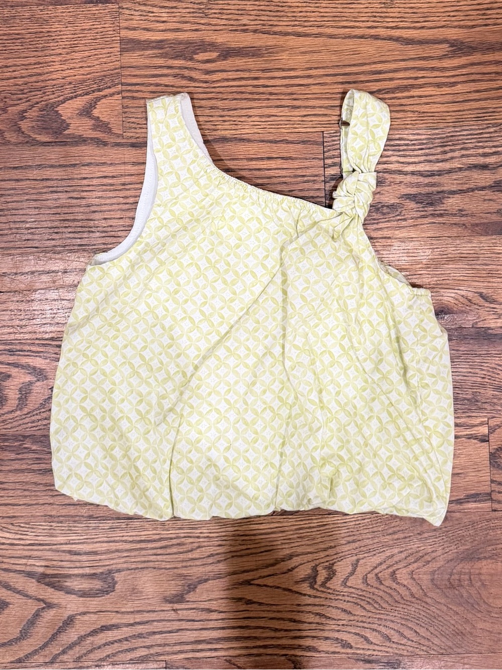 Girls Light Green Bubble Tank